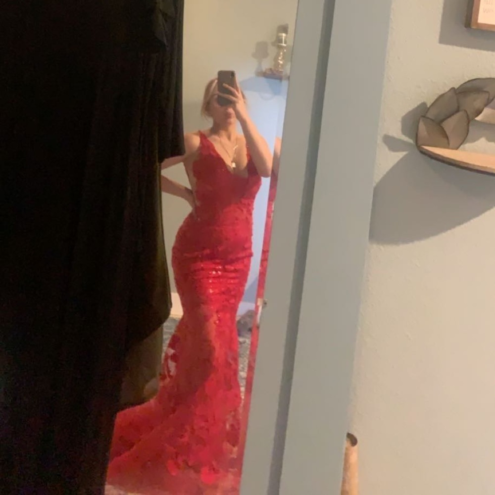 Red Jovani Prom Dress